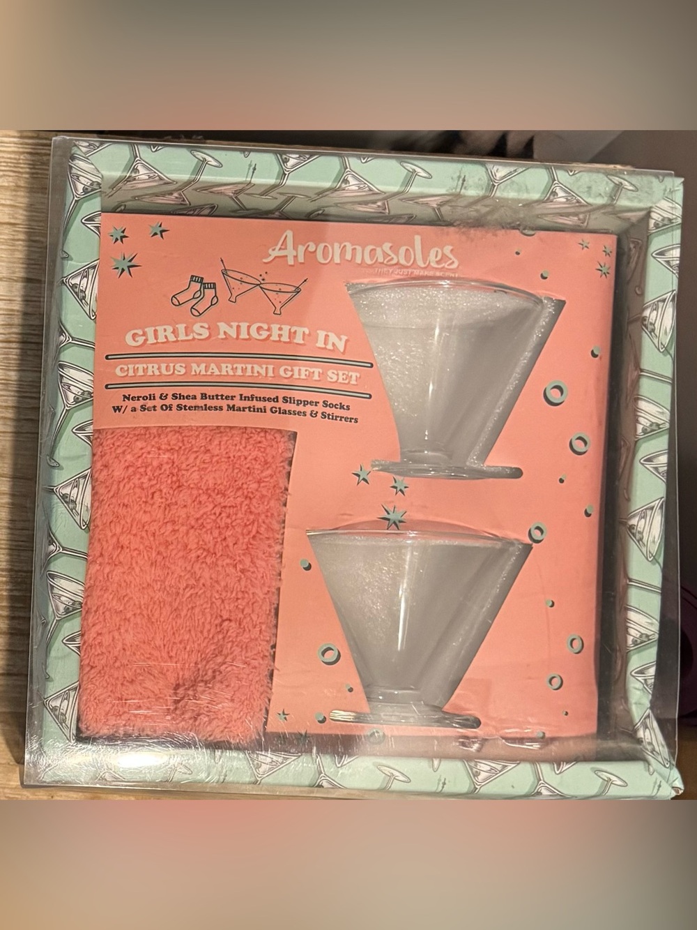 Aromasoles Girls Night In Citrus Martini Gift Set